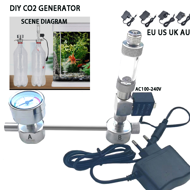 Aquarium Liquid Carbon - 수족관 DIY CO2 발생기 시스템 키트