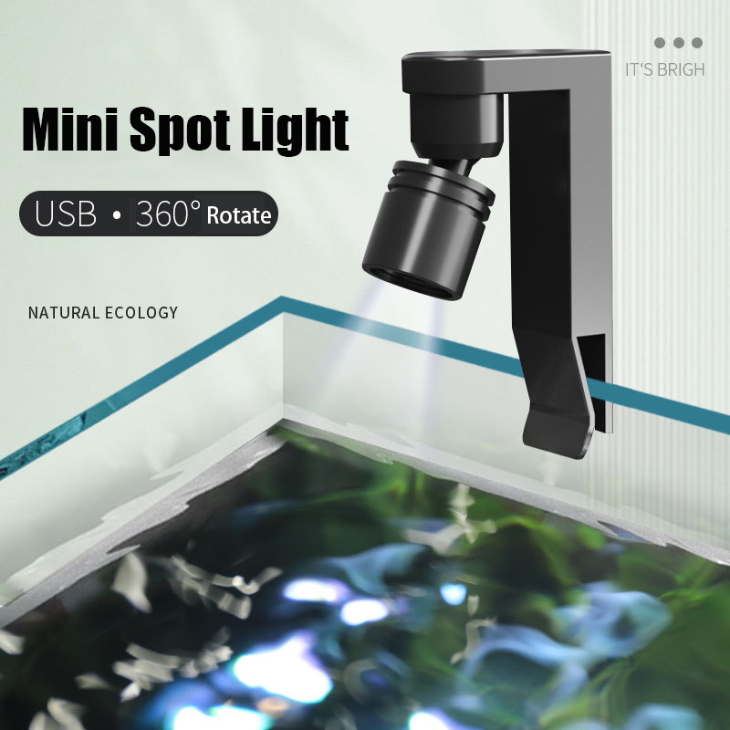 Aquarium Plant Light - USB 클램프 라이트 미니 물고기 탱크