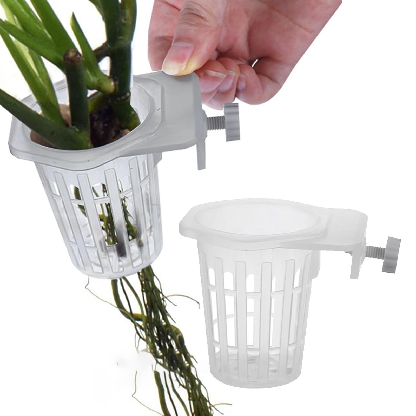 Aquarium Plant Holder - 구멍이 있는 걸이형 수생 식물 홀더