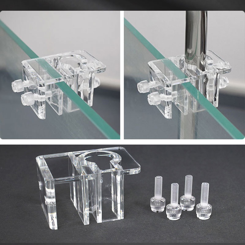 Aquarium Plant Holder - 물고기 탱크 아크릴 수도관 클램프 수족관