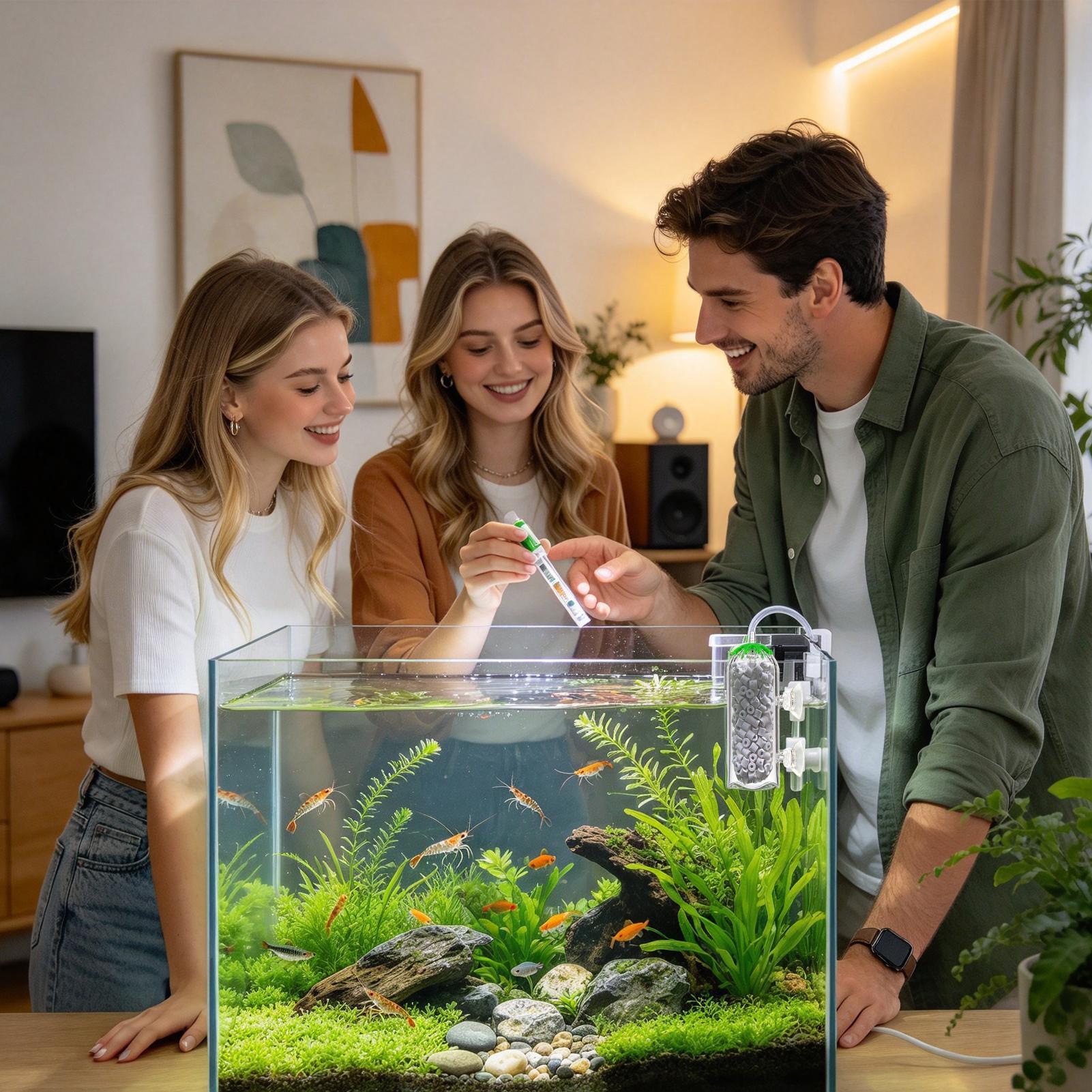 Aquarium Planted Tank Filter - 어항용 에어 펌프 디퓨저, 방수 기능이