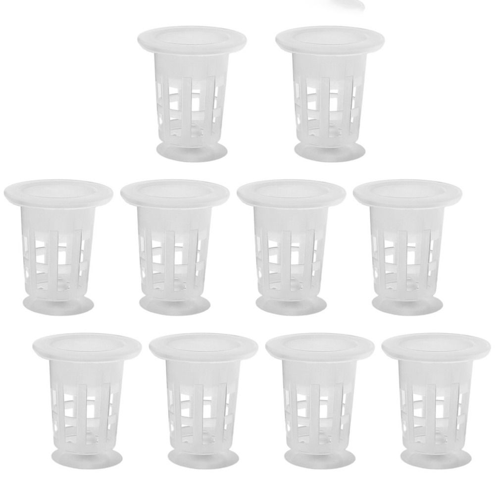 10Pcs 투명 식물 수경 재배 냄비 플라스틱 흡입 베 - Aquarium Plant Holder 리뷰 및 가격