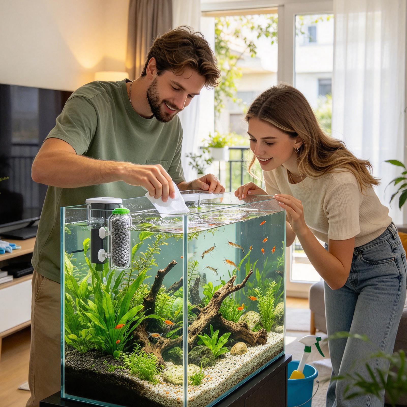 어항용 산소 확산 장치, 방수 기능이 있는 산소 공급  - Aquarium Planted Tank Filter 리뷰 및 가격