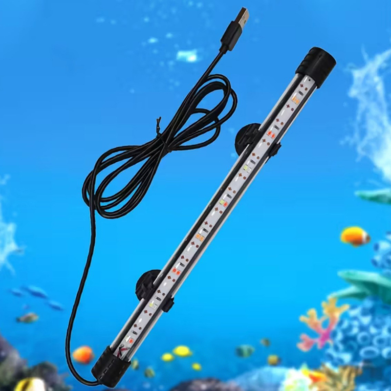 17-47CM USB 플러그 수족관 조명 LED 방수  - Aquarium Plant Light 리뷰 및 가격