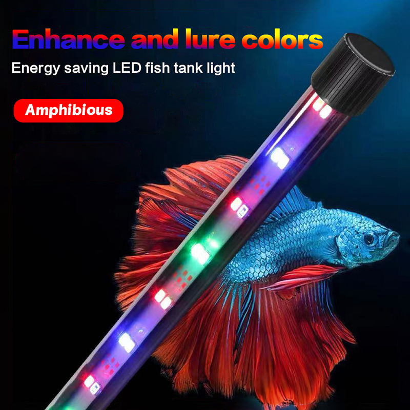 17-47CM USB 플러그 수족관 조명 LED 방수  - Aquarium Plant Light 리뷰 및 가격