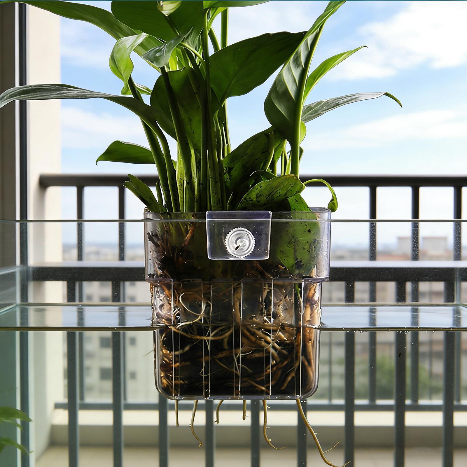 수족관 식물 바구니 투명 어항 걸이 장식 화분 수생 식 - Aquarium Plant Holder 리뷰 및 가격