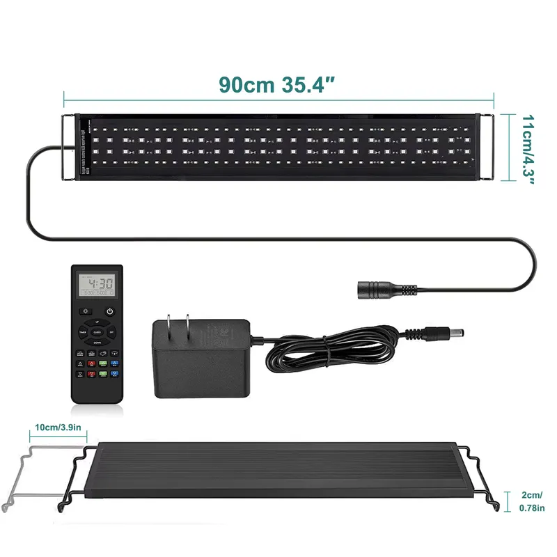 시로카 90cm 리모컨 스마트 LED 수족관 조명, 생 - Live Plant Aquarium 리뷰 및 가격
