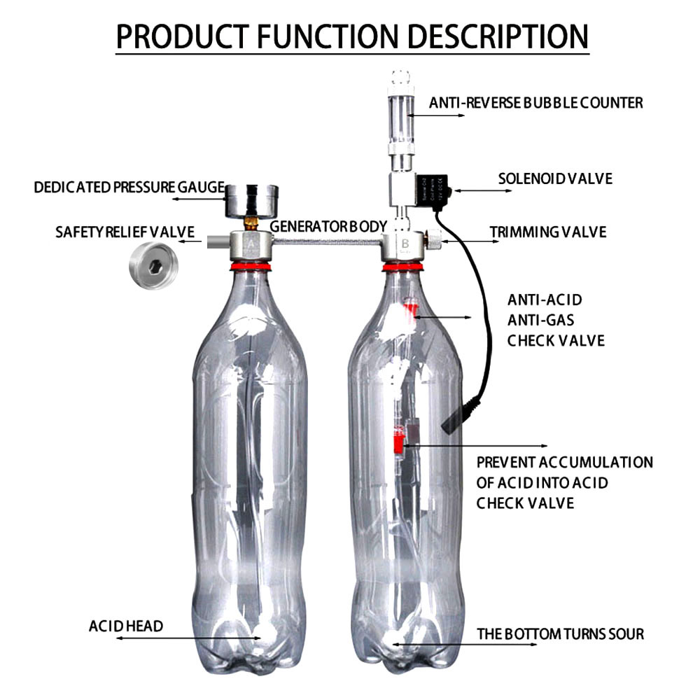 수족관 DIY CO2 발생기 시스템 키트 CO2 발생기 - Aquarium Liquid Carbon 리뷰 및 가격