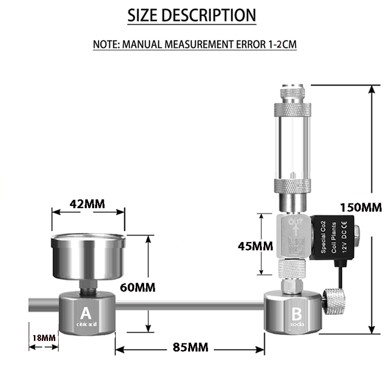 수족관 DIY CO2 발생기 시스템 키트 CO2 발생기 - Aquarium Liquid Carbon 리뷰 및 가격