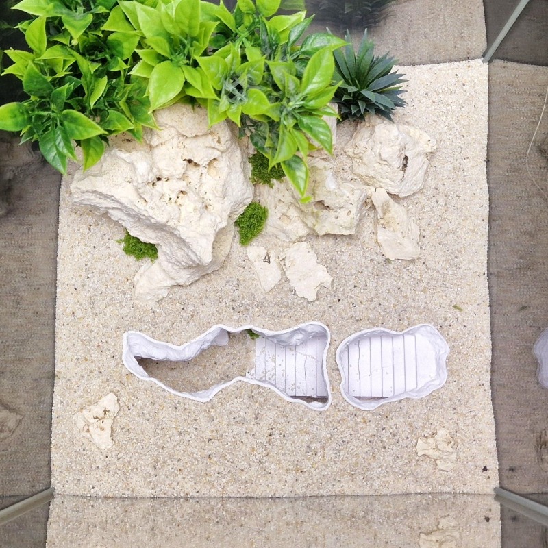 3D 프린팅 어항 동굴, 인공 로마 기둥 모양 물고기  - Aquarium Plants Live 리뷰 및 가격