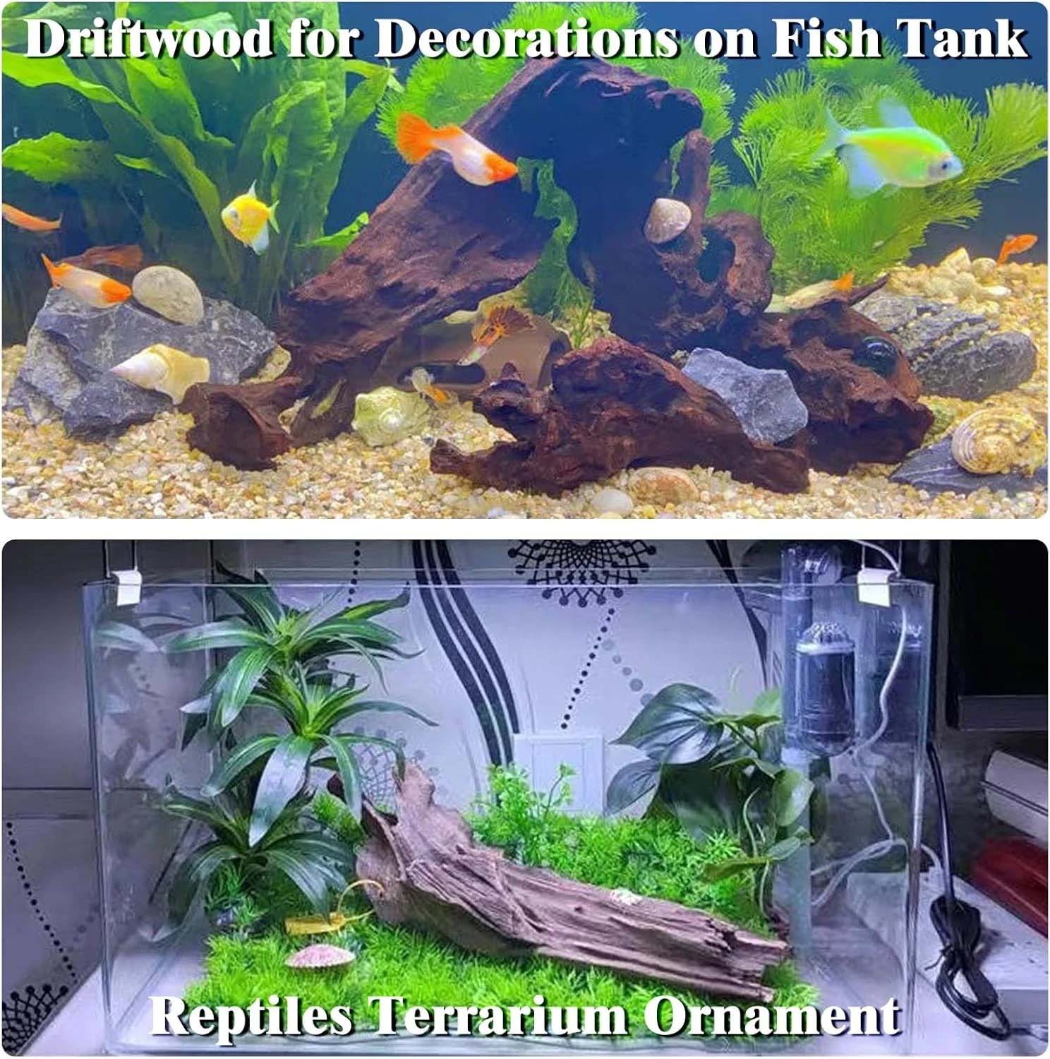 15-20CM 1개 천연 유목 산호초 장식 나무 수족관 - Aquarium Plants Live 리뷰 및 가격