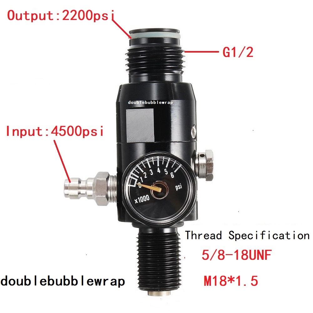 레귤레이터 밸브, 5/8-18UNF 또는 M18 * 1 - Aquarium Liquid Carbon 리뷰 및 가격
